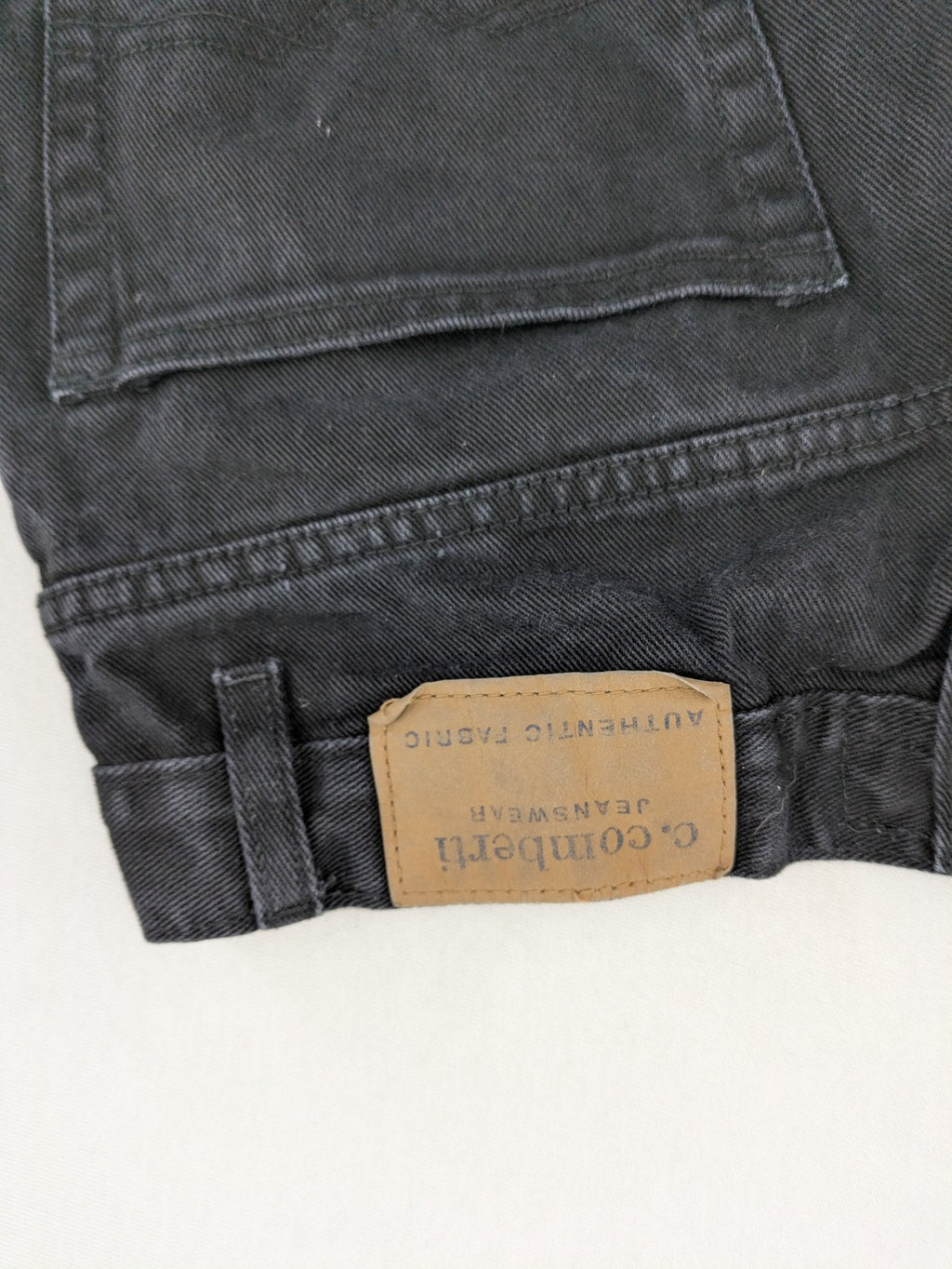 Baumwolle grey straight jeans 5-pocket style faded look robust cotton