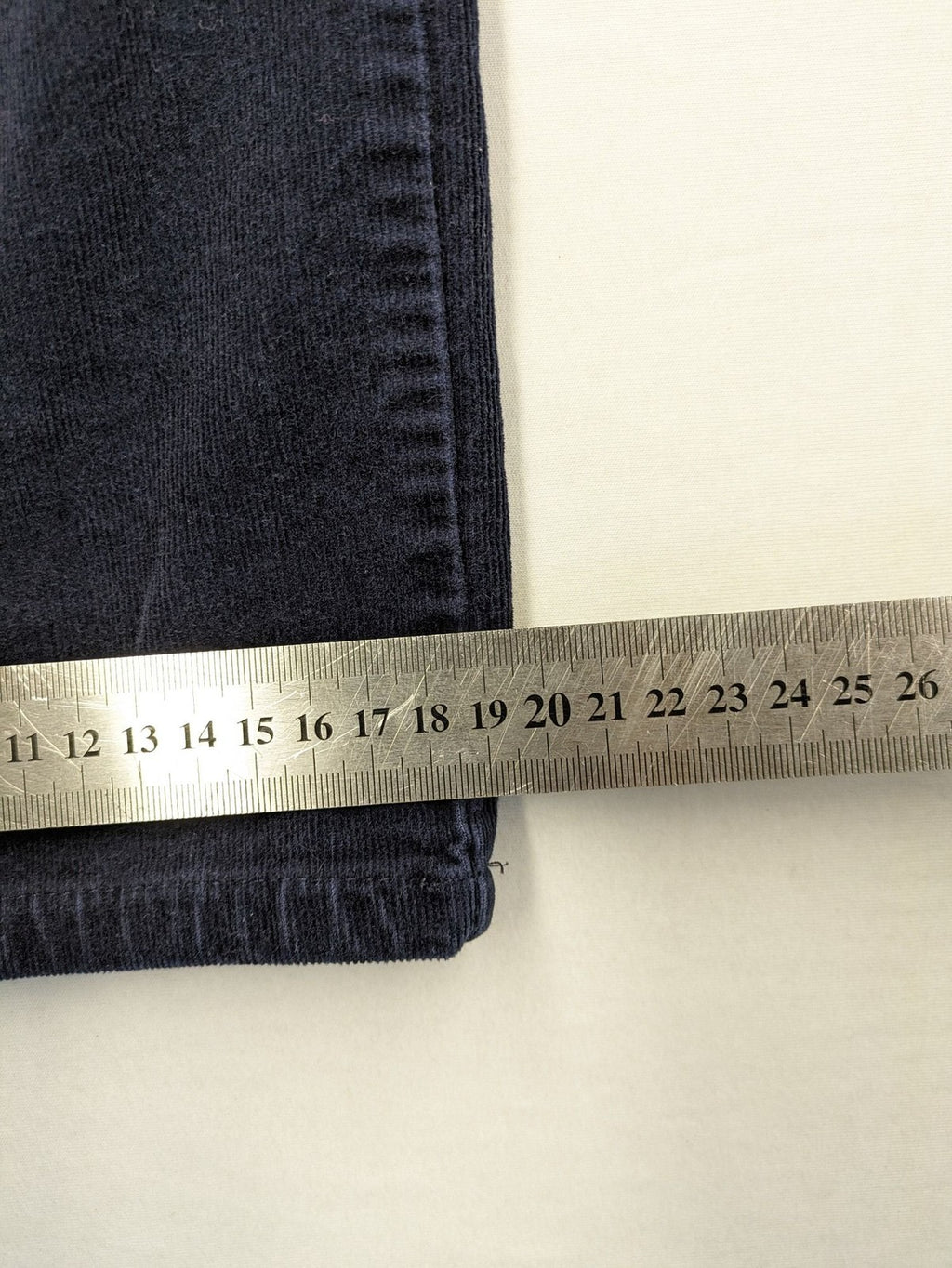 C&A navy pants classic 5-pocket design soft cotton blend with stretch