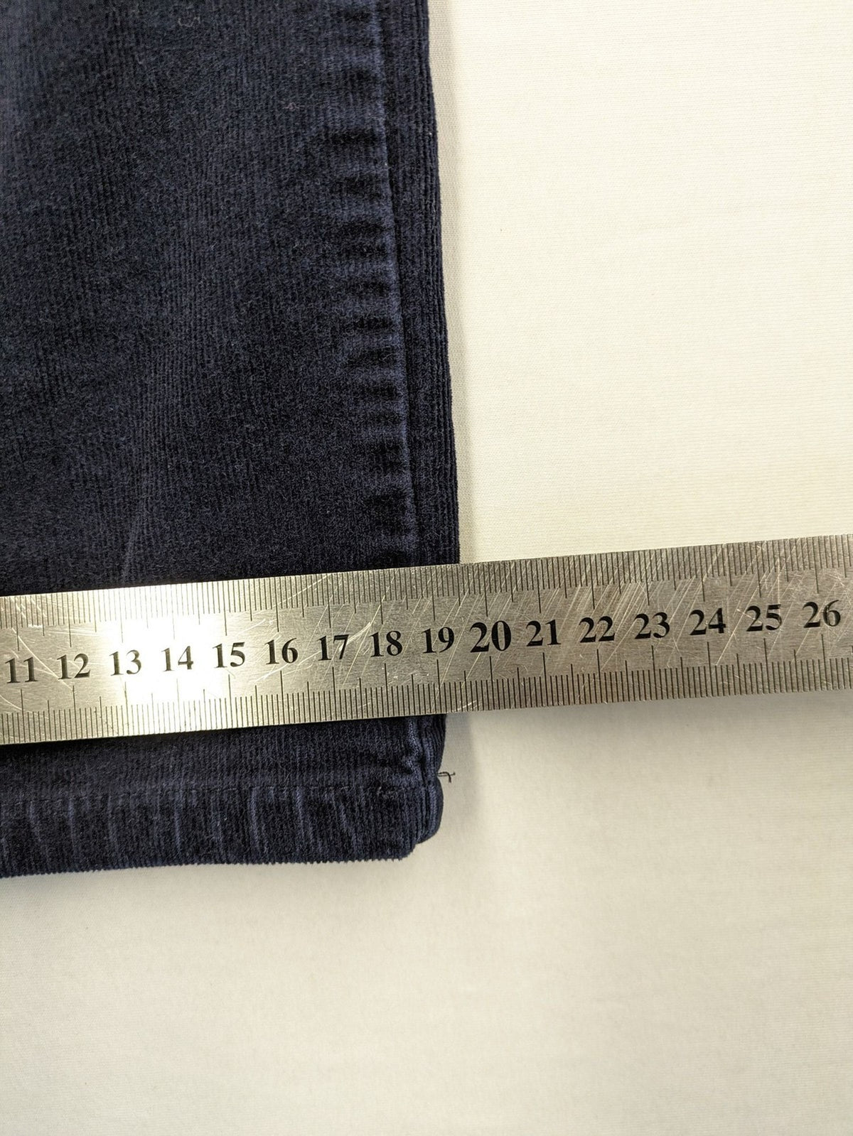 C&A navy pants classic 5-pocket design soft cotton blend with stretch