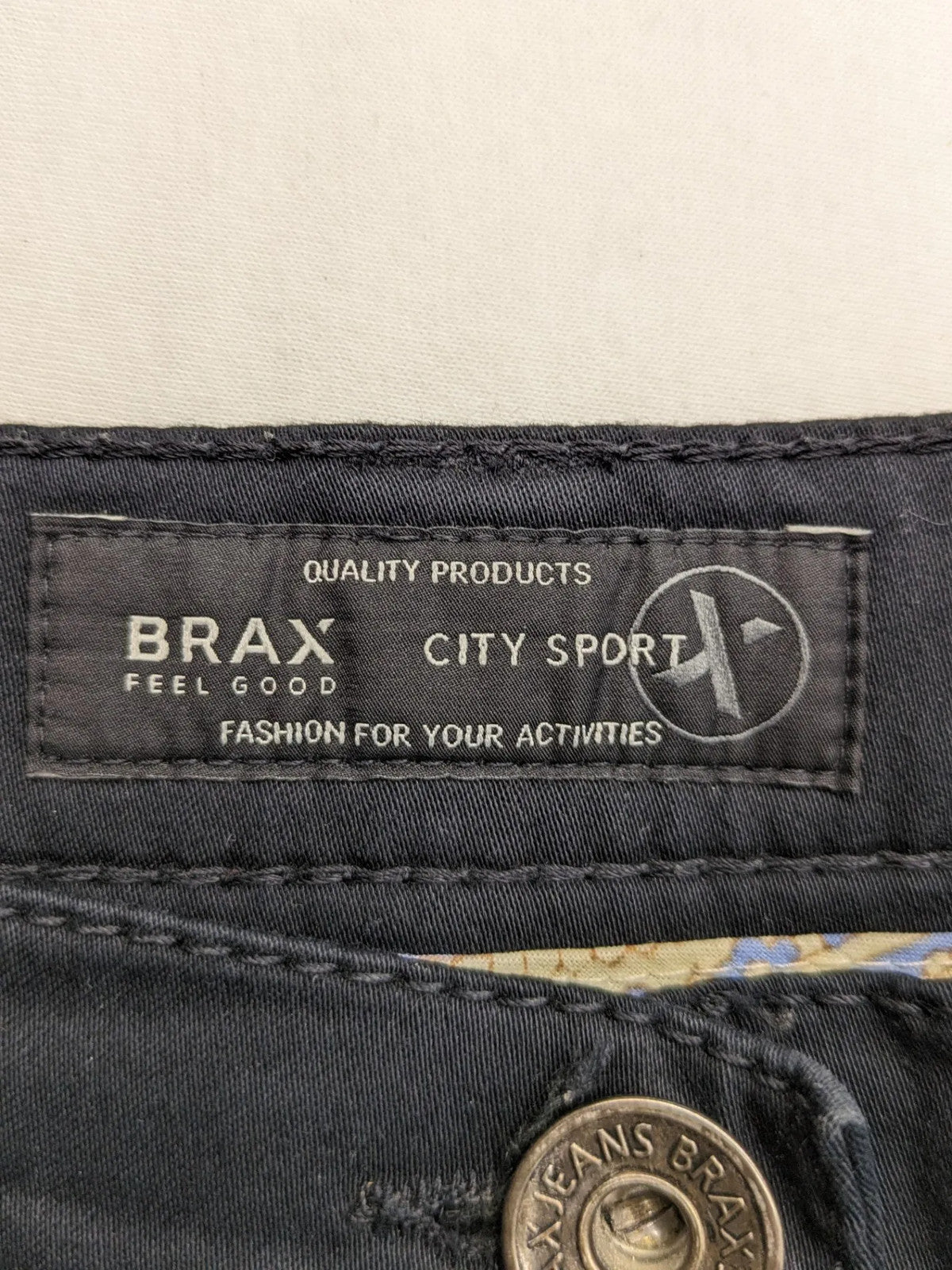 BRAX pink pants 5-pocket design cotton stretch material