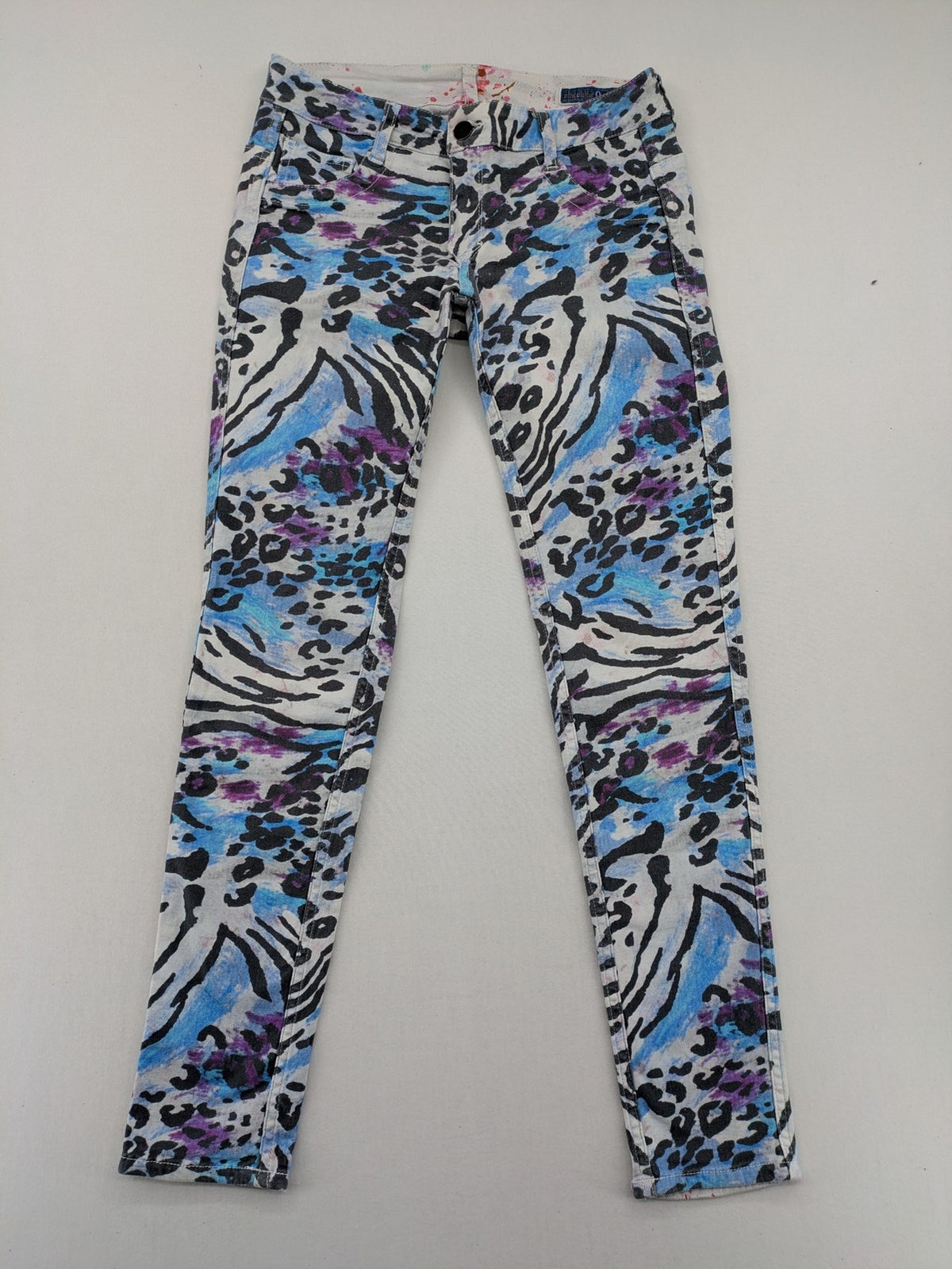 Nine in the Morning multi skinny jeans animal print leopard and zebra pattern.