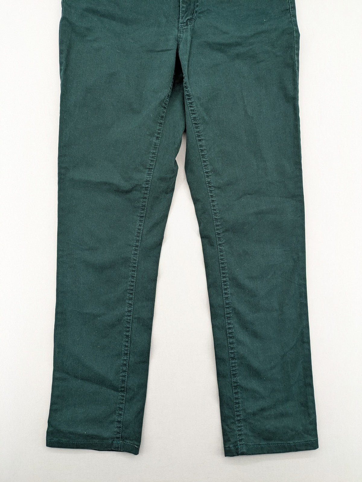 Angels green straight jeans, 5-pocket style, made from cotton blend with stretch.