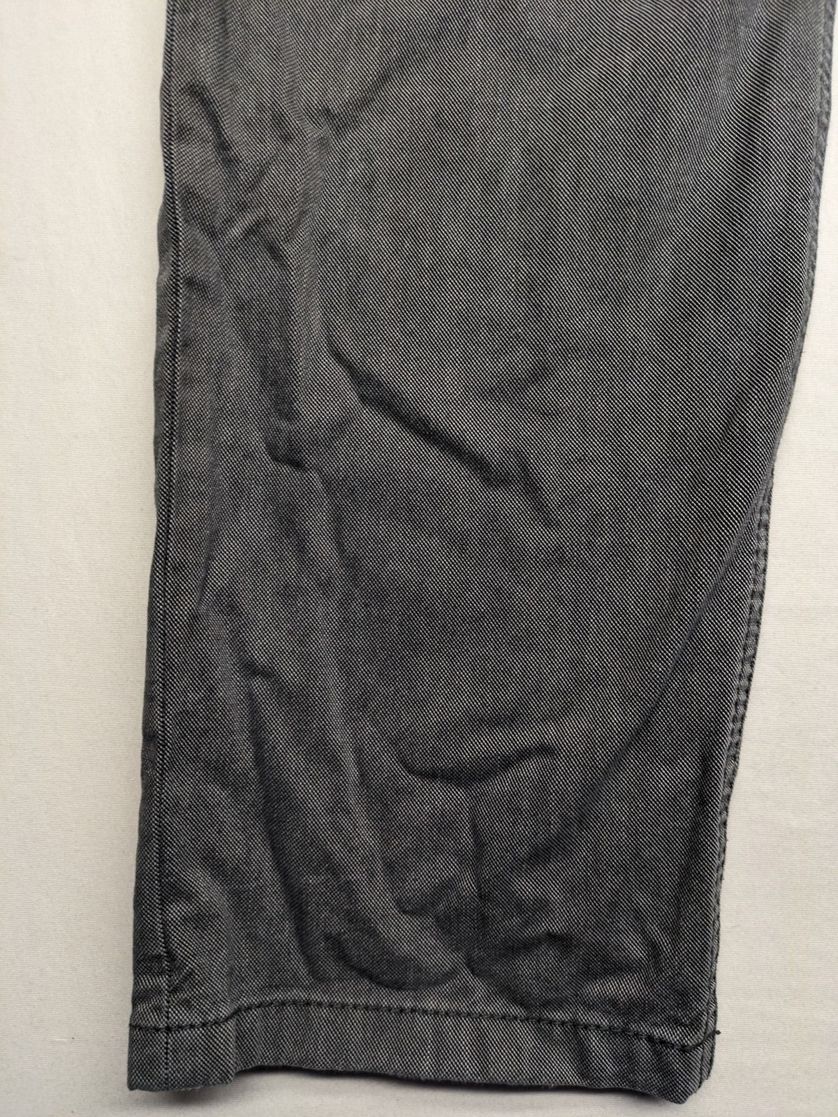 Mexx grey chino pants relaxed slim fit button fly with side pockets.