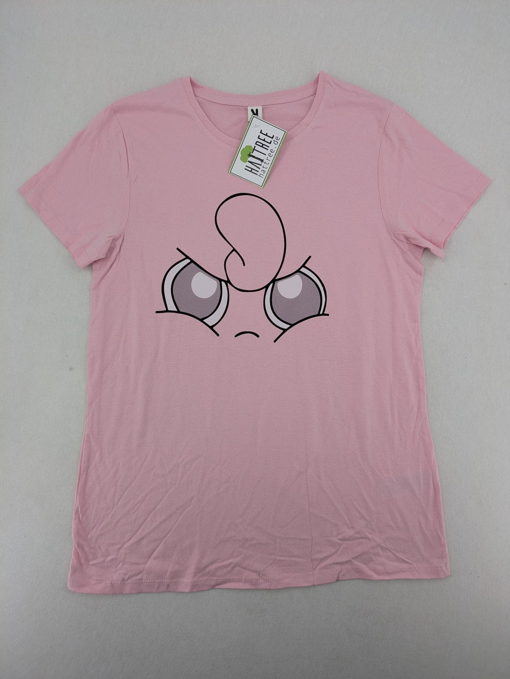 Baumwolle multi graphic tee pink Jigglypuff face design soft cotton material
