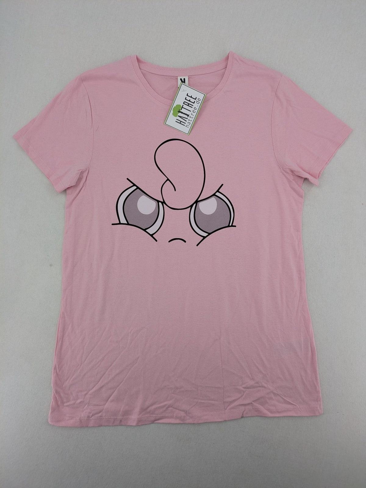 Baumwolle multi graphic tee pink Jigglypuff face design soft cotton material