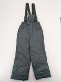 PROLINE grey winter ski pants with adjustable straps and insulated durable material.