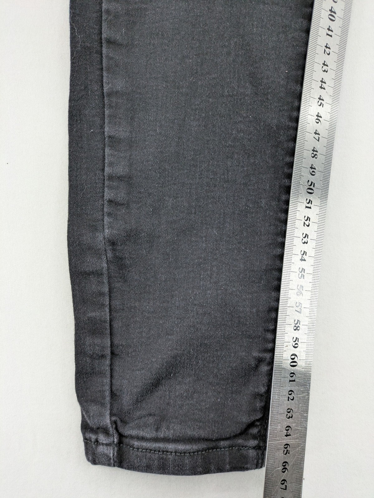 FB Sister skinny push-up jeans black grey faded stretch denim with classic fit.