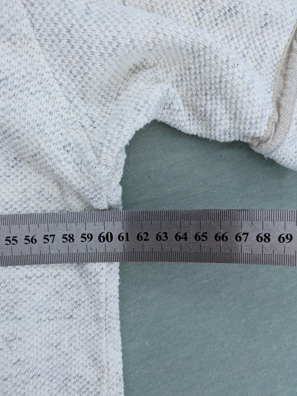 Mexx grey polo shirt with textured fabric and two-button placket.
