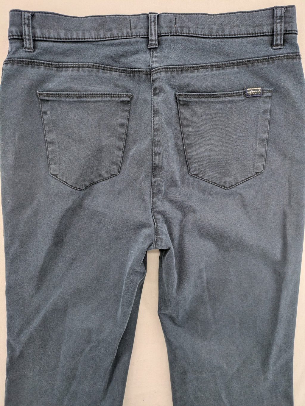 BRAX blue straight leg jeans with "Mary" fit, soft stretch fabric, and washed finish.