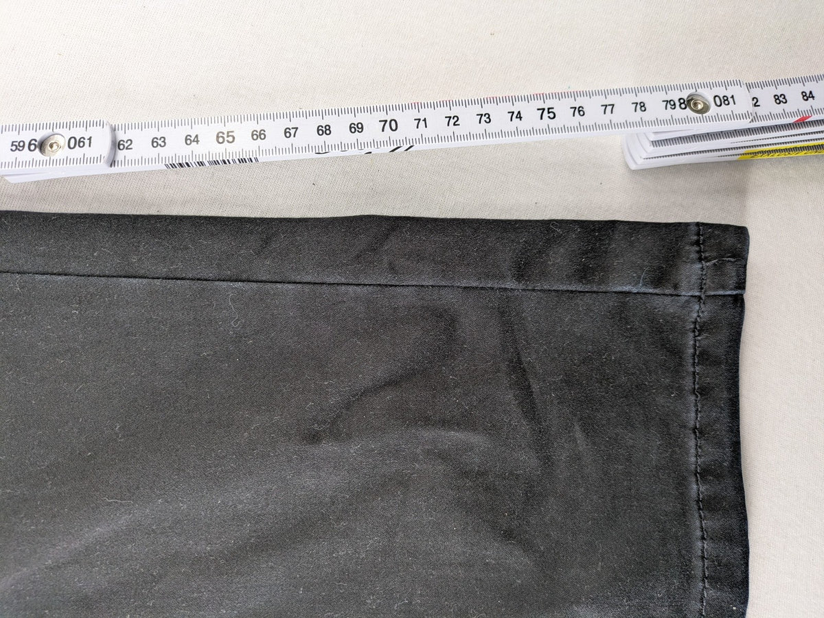 MMX grey chino pants with colorful inner waistband and premium bio-cotton blend.