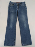 Joker blue straight leg jeans with double saddle stitched detail and classic denim wash.