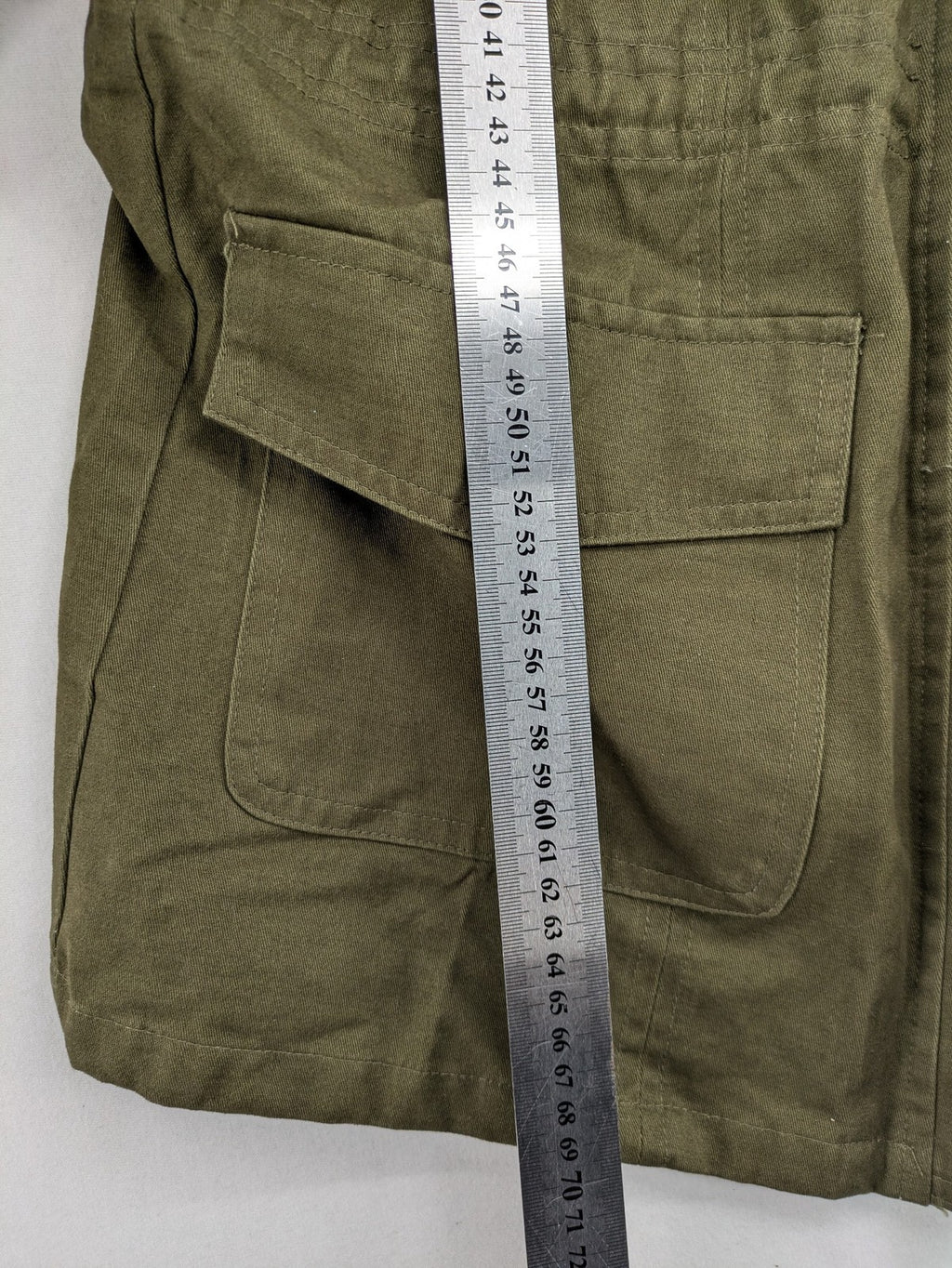 MyHailys green military jacket cotton with embroidered tiger and floral details.