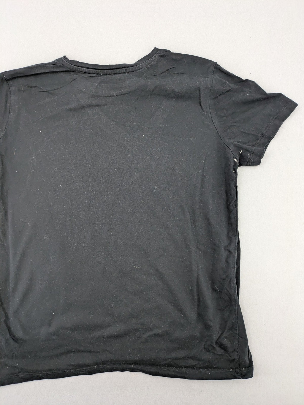Stradivarius grey Helloween band t-shirt with pumpkin graphic and logo, size XL.
