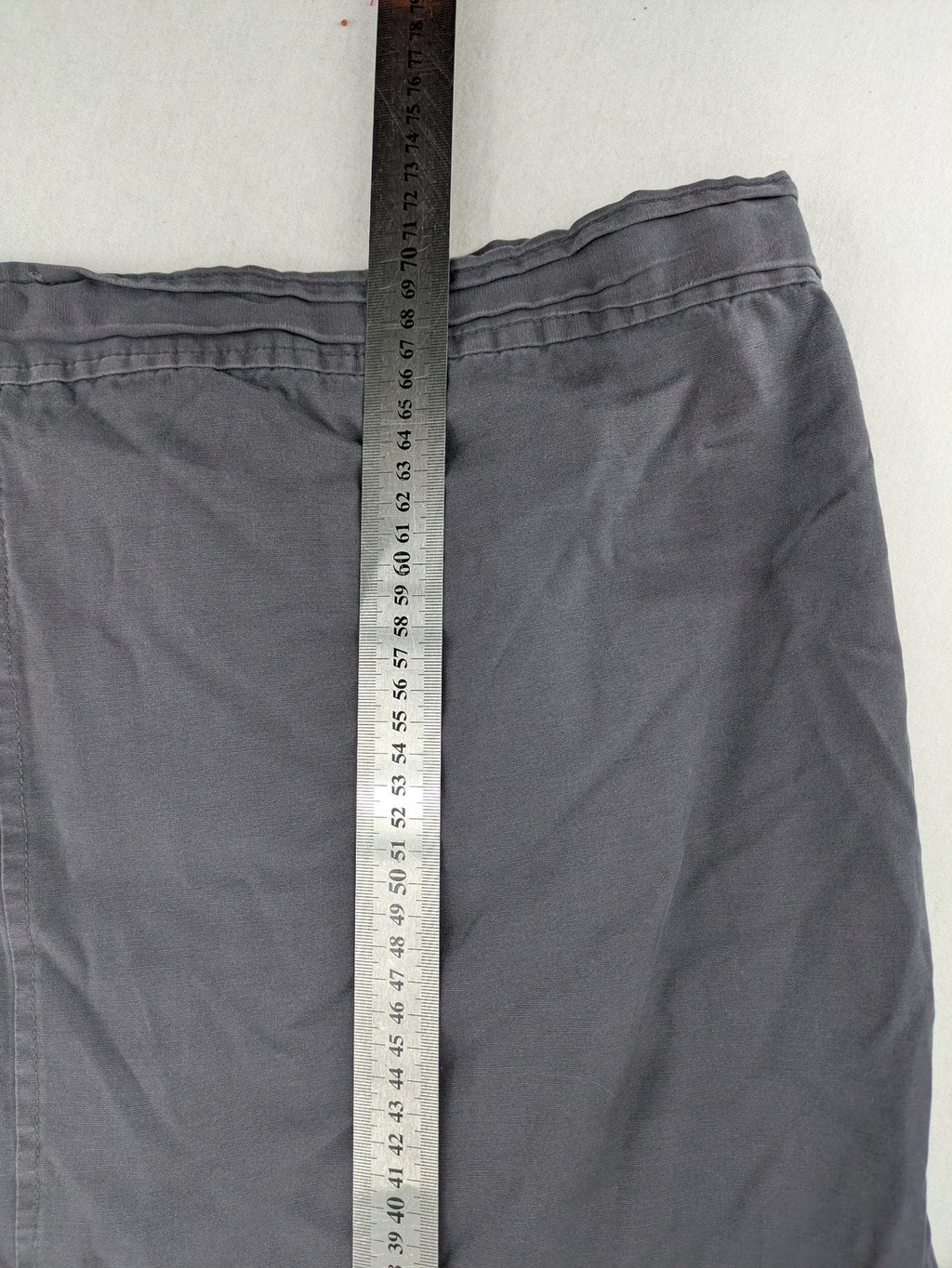 4YOU grey jacket size XXL cotton with stand-up collar and zipper closure.