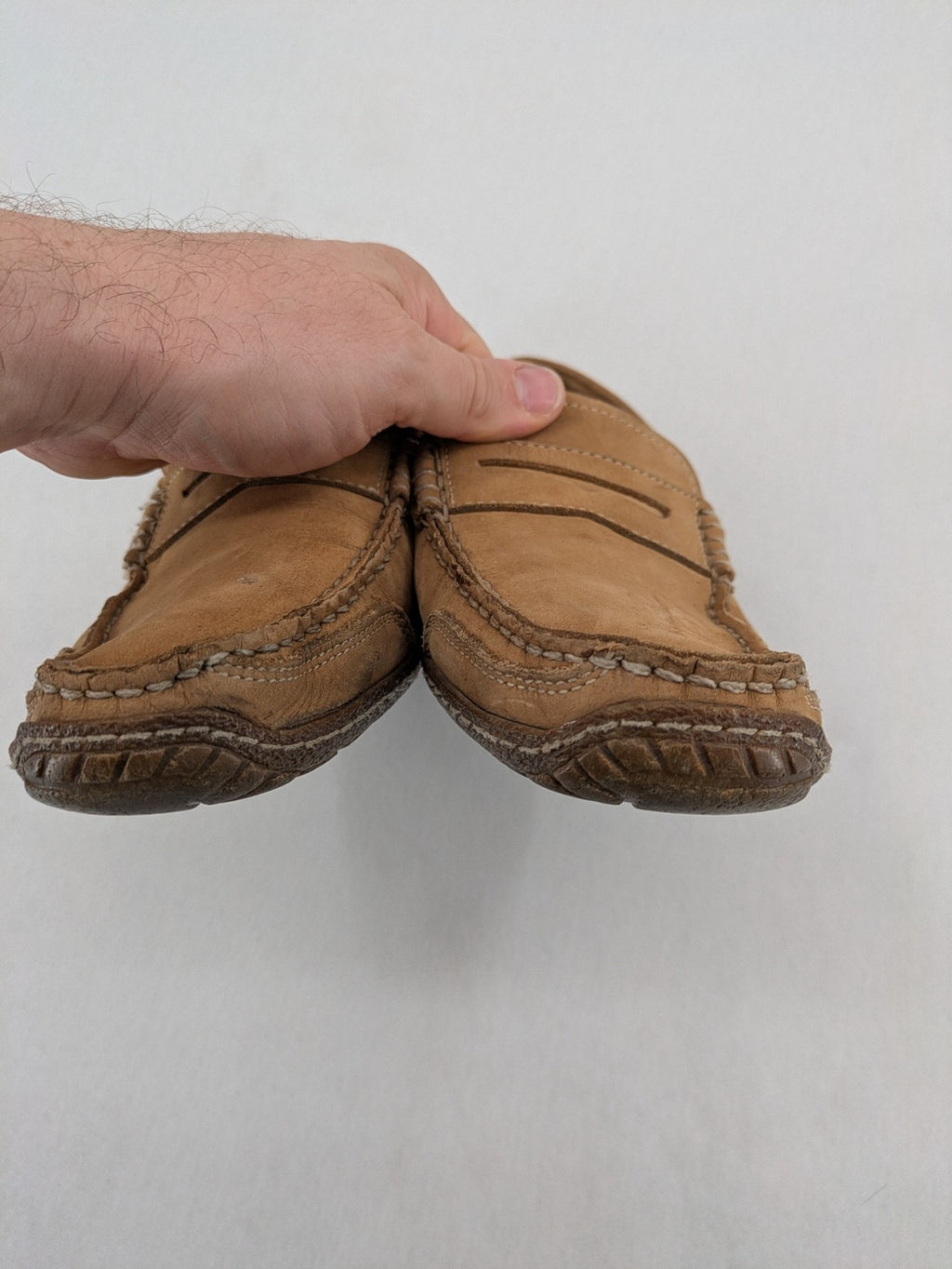 camel active brown deck shoes soft suede slip-on design with durable rubber sole