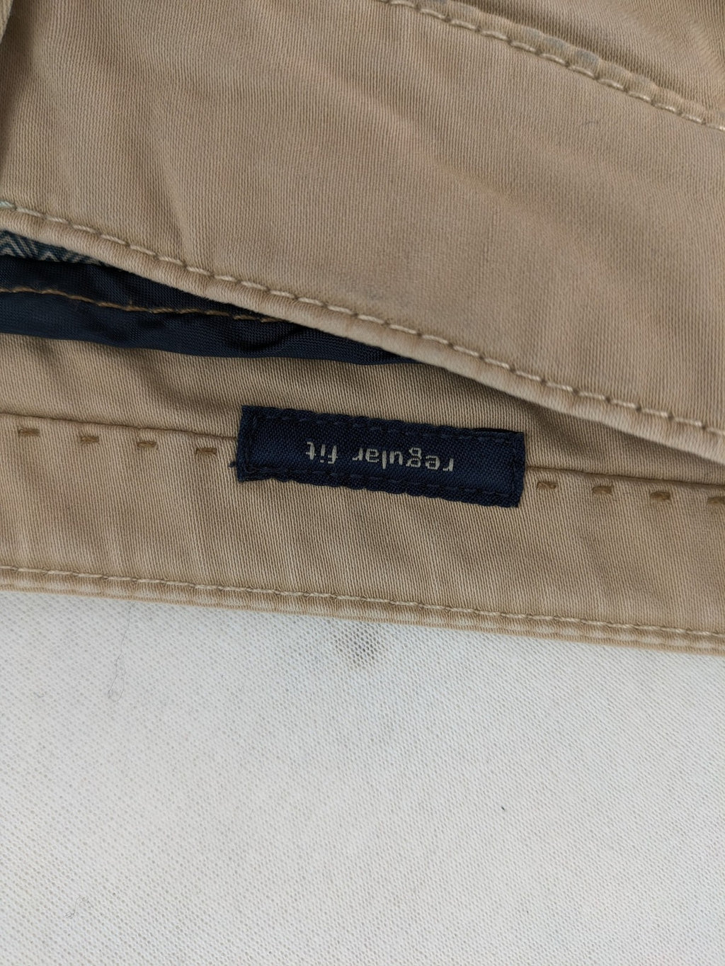Paul Hunter beige chino pants Oscar Regular Fit cotton with stretch material.