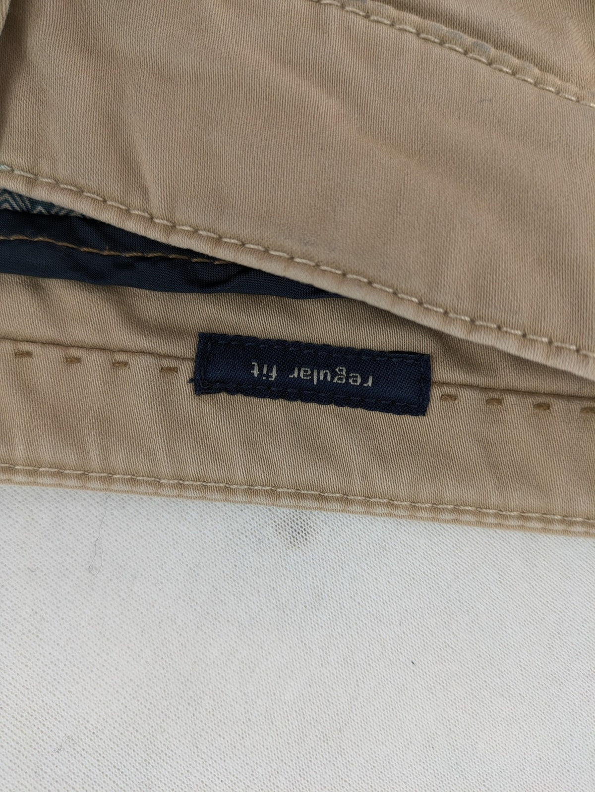 Paul Hunter beige chino pants Oscar Regular Fit cotton with stretch material.