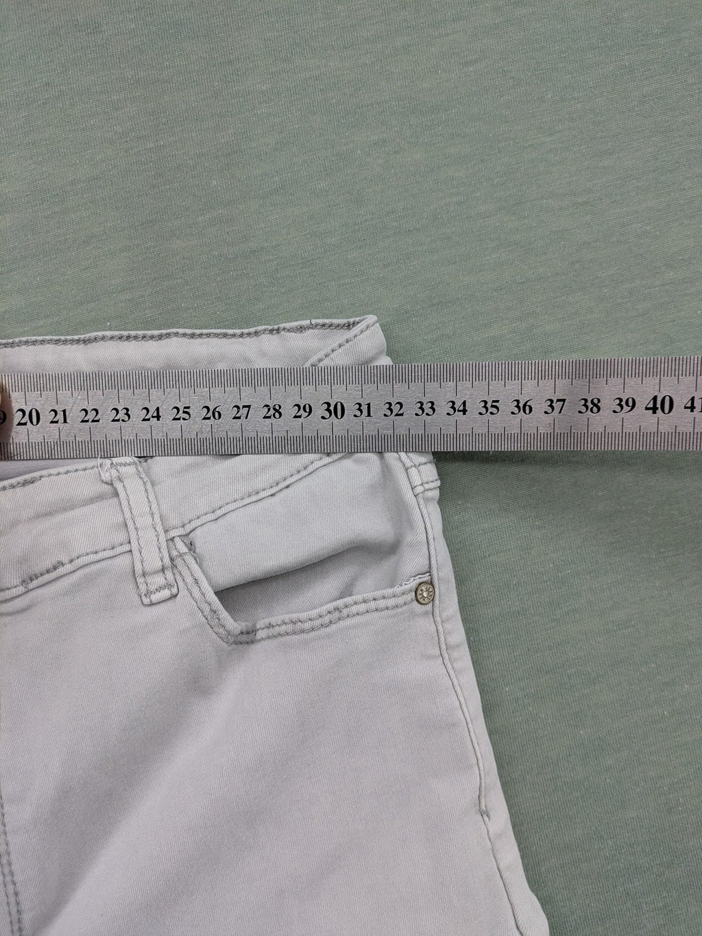 goodies grey slim fit jeans 5-pocket design cotton blend with stretch