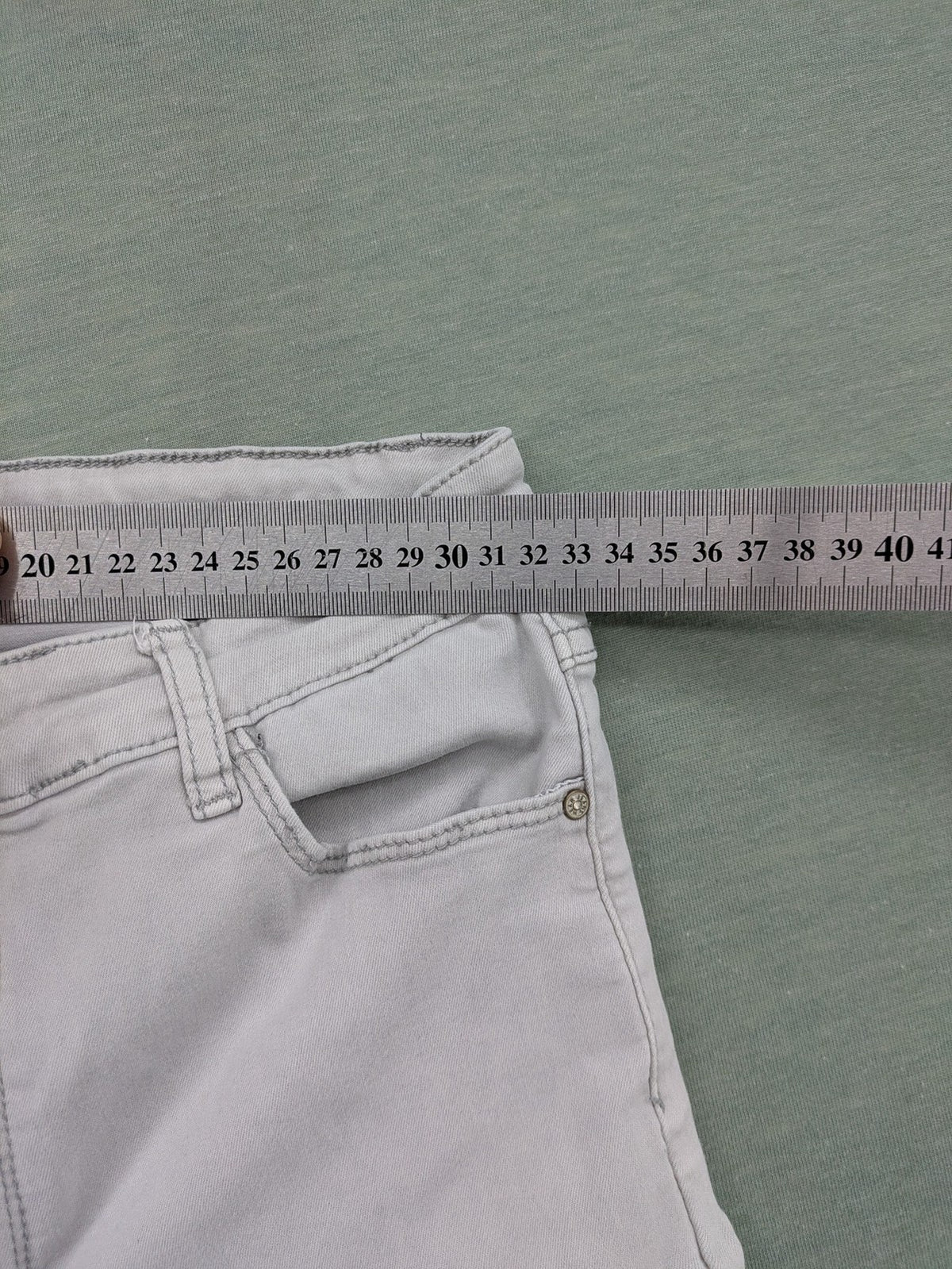 goodies grey slim fit jeans 5-pocket design cotton blend with stretch