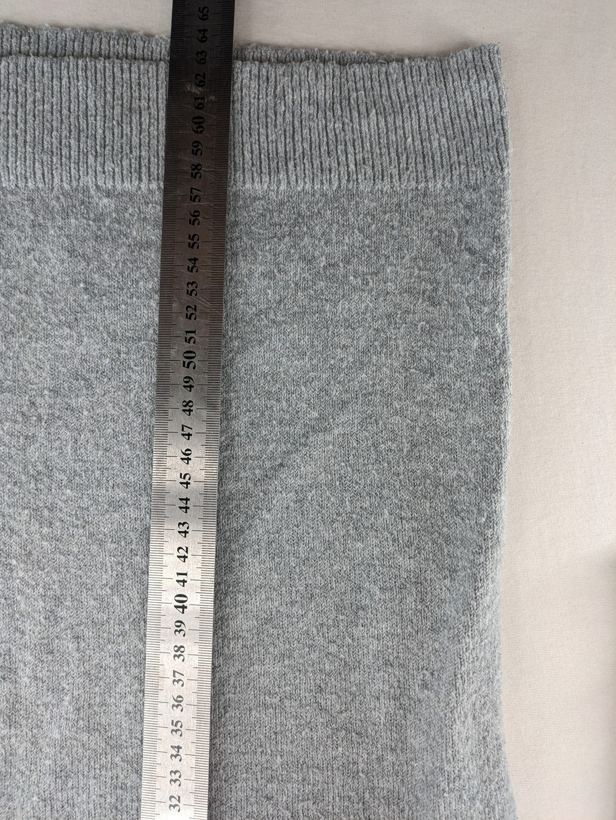 ONLY grey turtle neck jumper with raglan sleeves and classic round neckline.