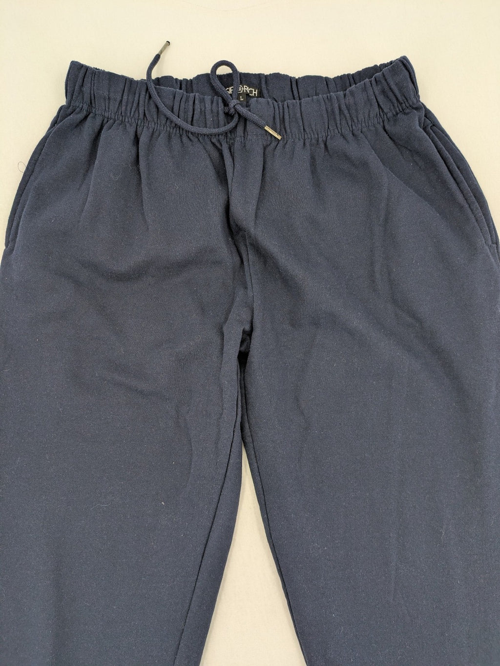 Sir Rch navy joggers elastic waistband adjustable drawstring two side pockets