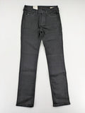 Esprit grey straight jeans with medium rise and original tags, classic denim style.
