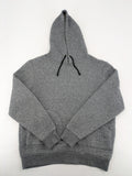 Cedarwood State grey pullover hoodie with adjustable drawstring hood and kangaroo pocket.