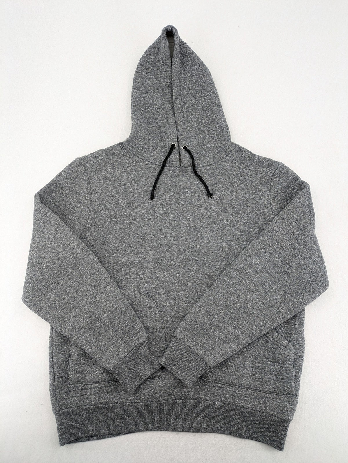 Cedarwood State grey pullover hoodie with adjustable drawstring hood and kangaroo pocket.
