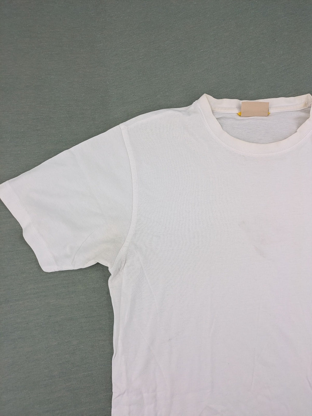 Camel Active white t-shirt short sleeves round neck subtle logo embroidery cotton