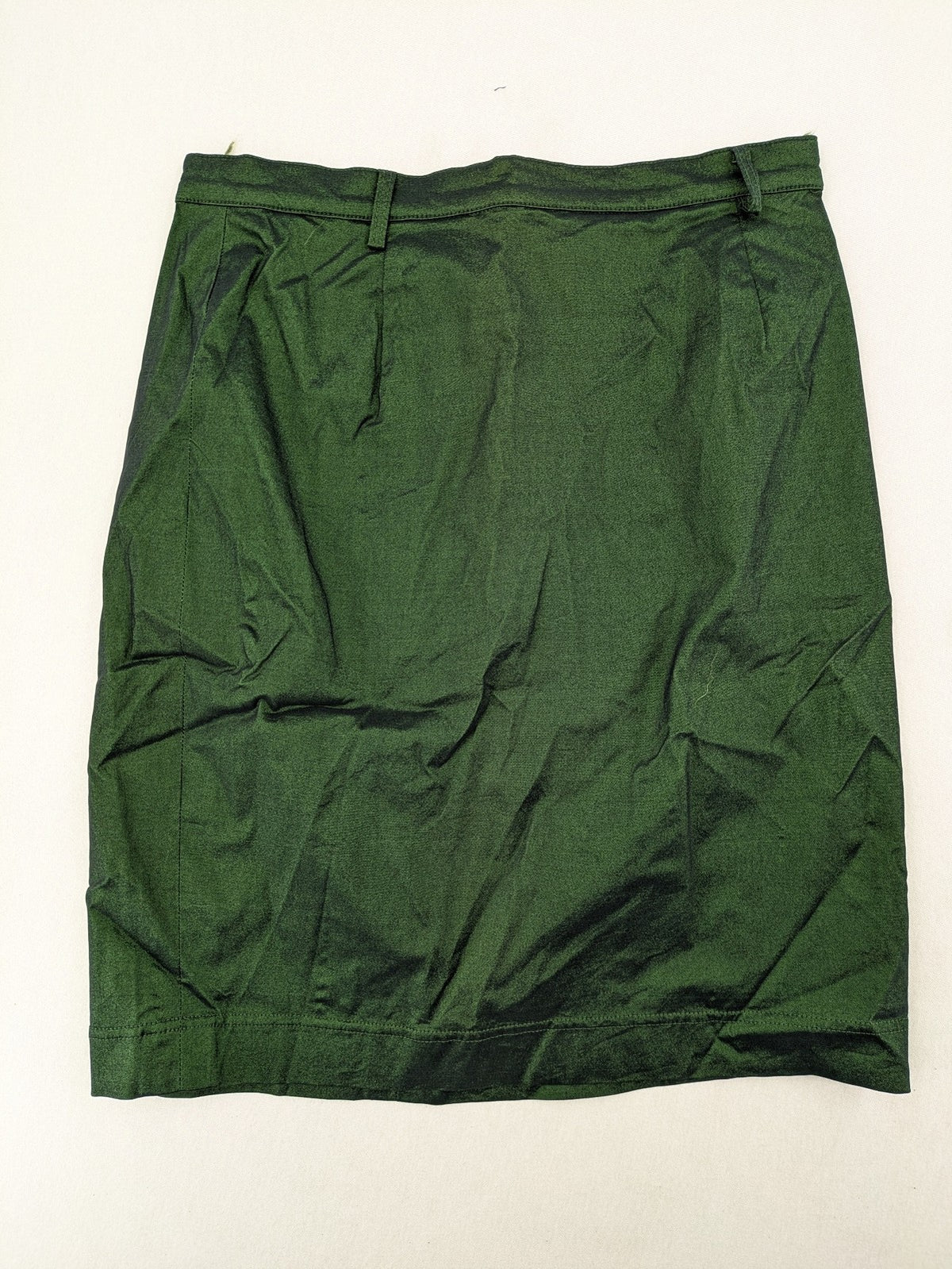 Alba Moda green pencil skirt high-waisted shimmering fabric classic design
