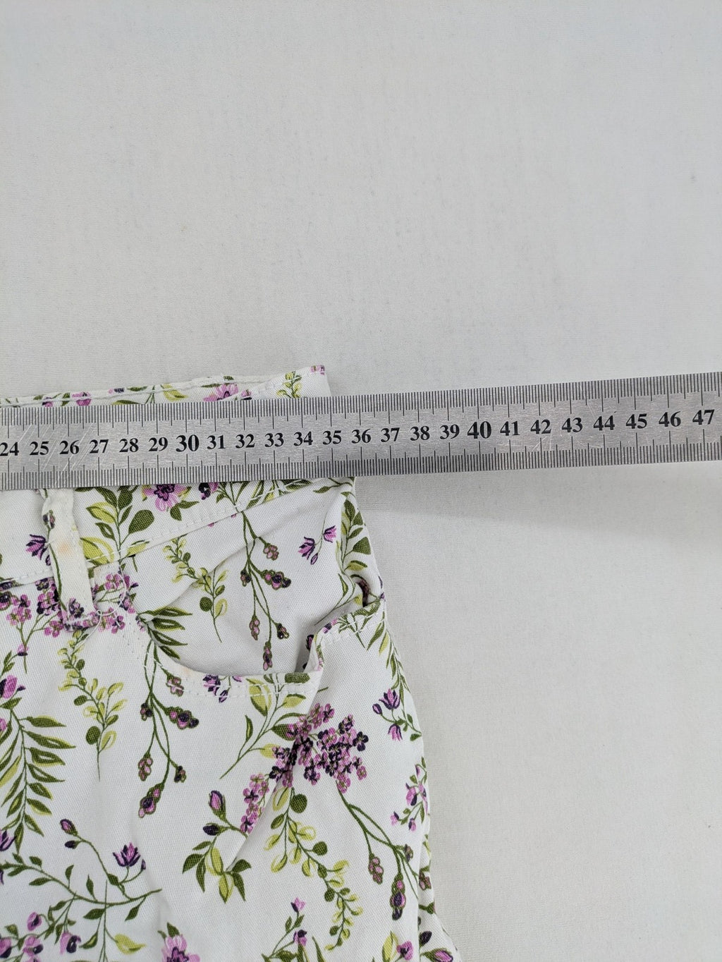 up2 fashion multi bicycle shorts floral print cotton with five-pocket style