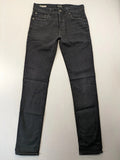 Jack & Jones grey slim fit jeans with classic 5-pocket style and button closure.