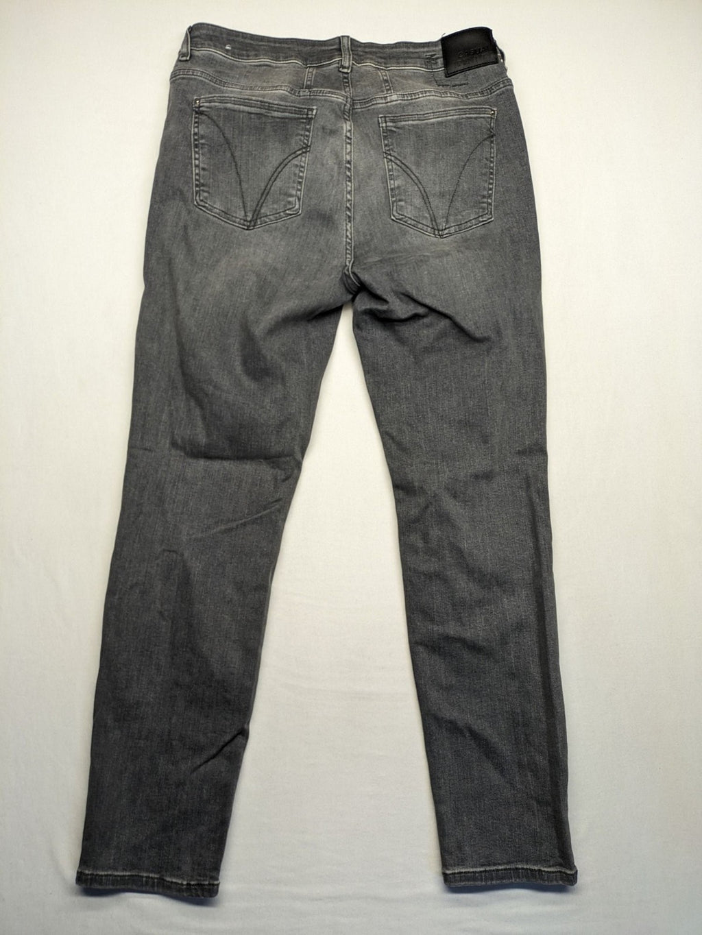 Comma grey skinny jeans washed look stretch denim casual identity