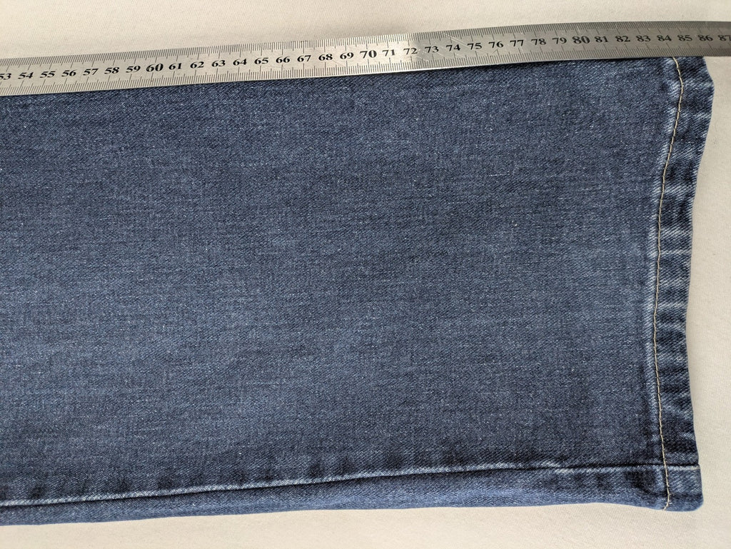 Joker blue straight jeans 5-pocket design durable cotton regular fit