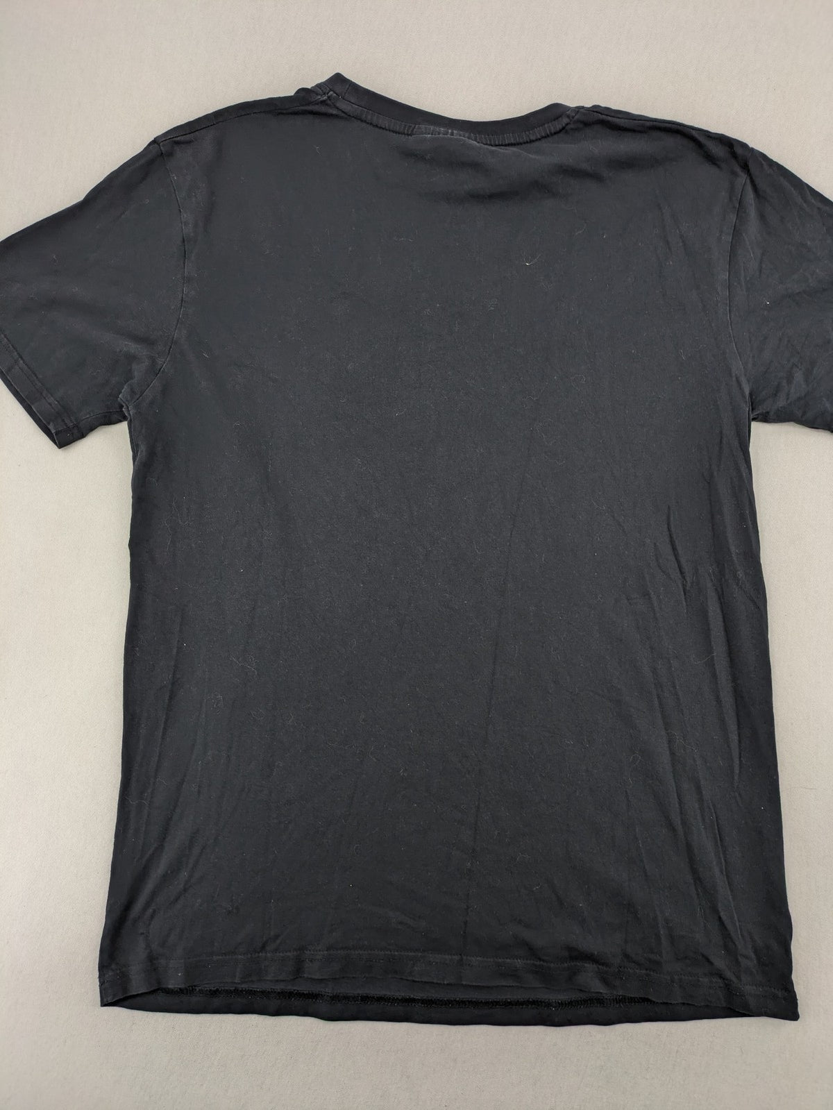 Carlo Colucci grey t-shirt with embroidered logo on chest and brand label details.