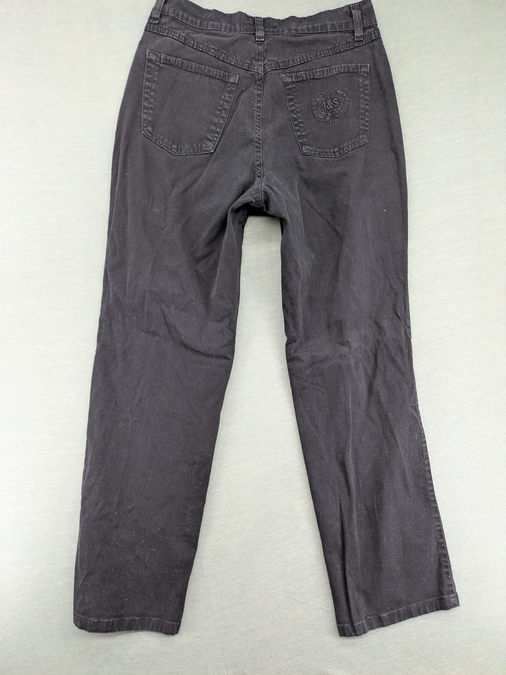 Jack & Sons grey straight jeans with classic 5-pocket design and cotton-elastane blend.