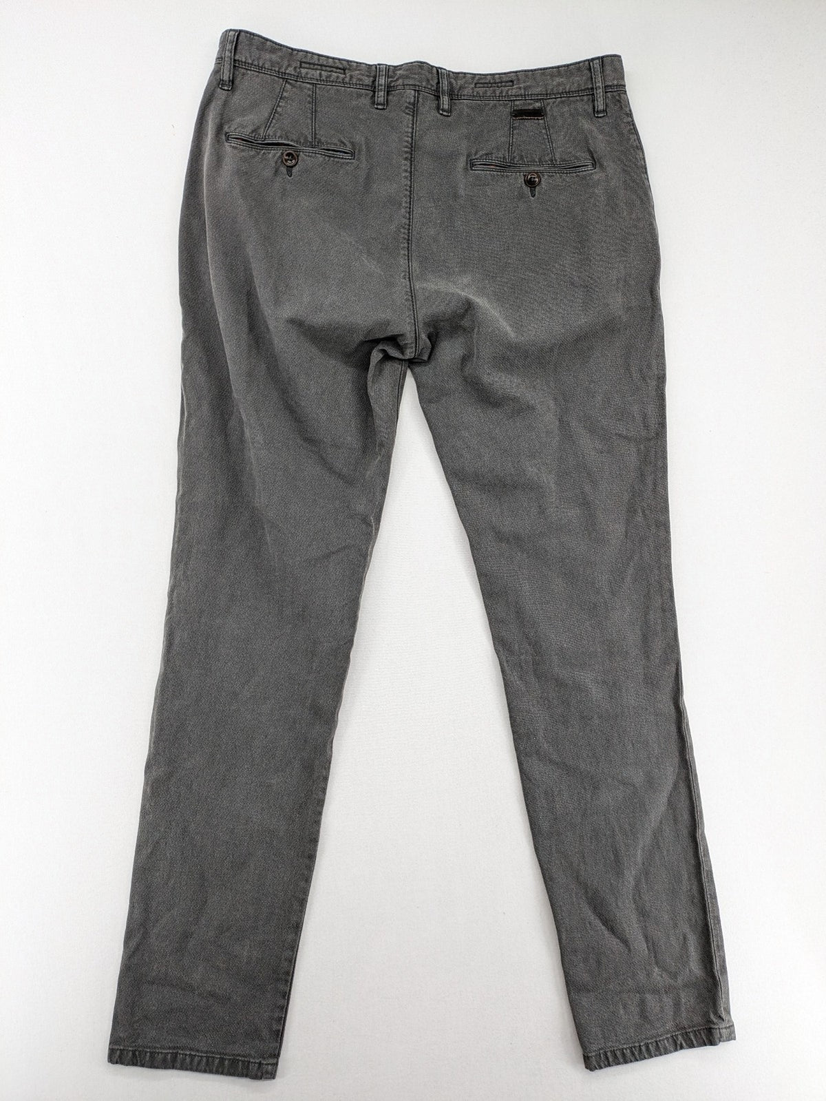 ALBERTO pink pants slim fit stretch cotton with colorful inner waistband detail