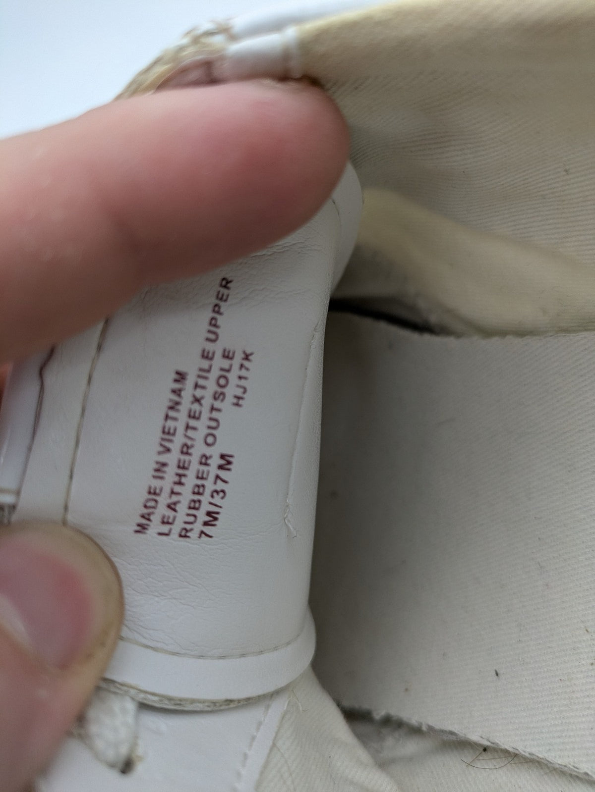 Michael Kors multi sneaker white leather and cream textile with silver logo details.
