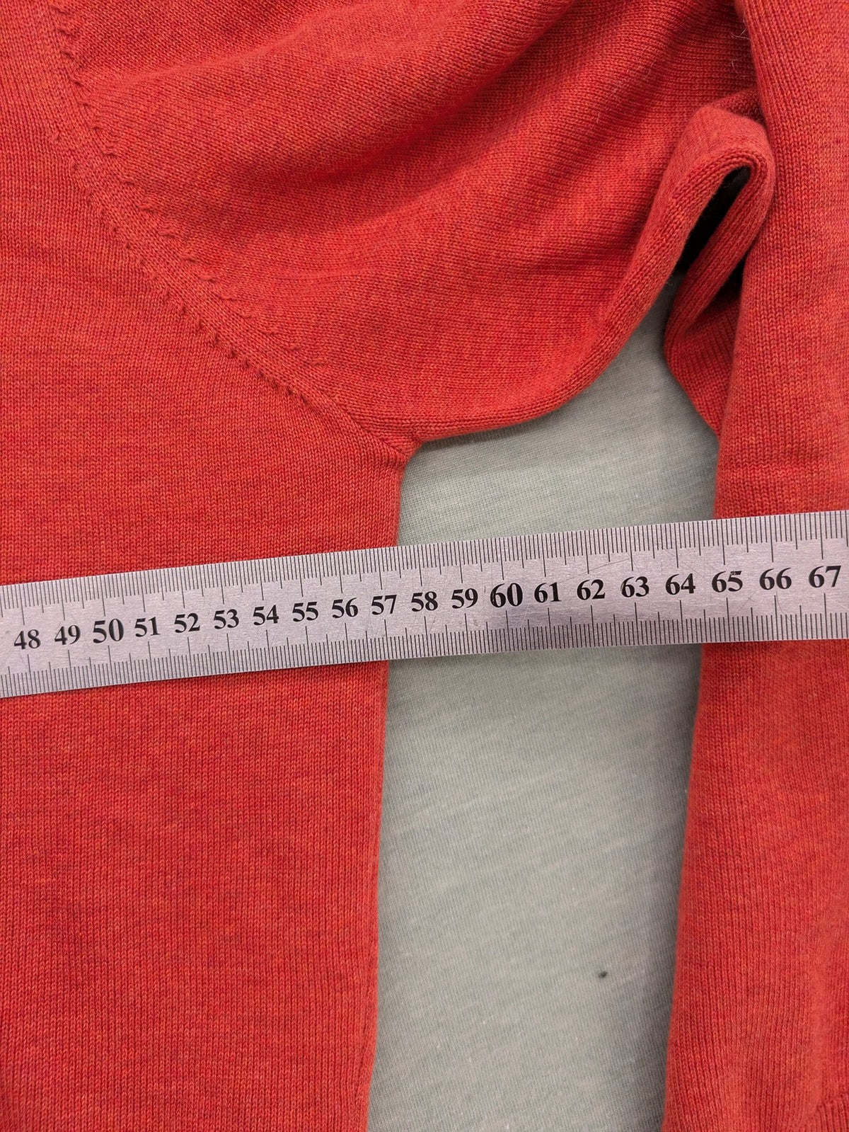 Fynch-Hatton orange turtle neck jumper fine knit classic design premium cotton.