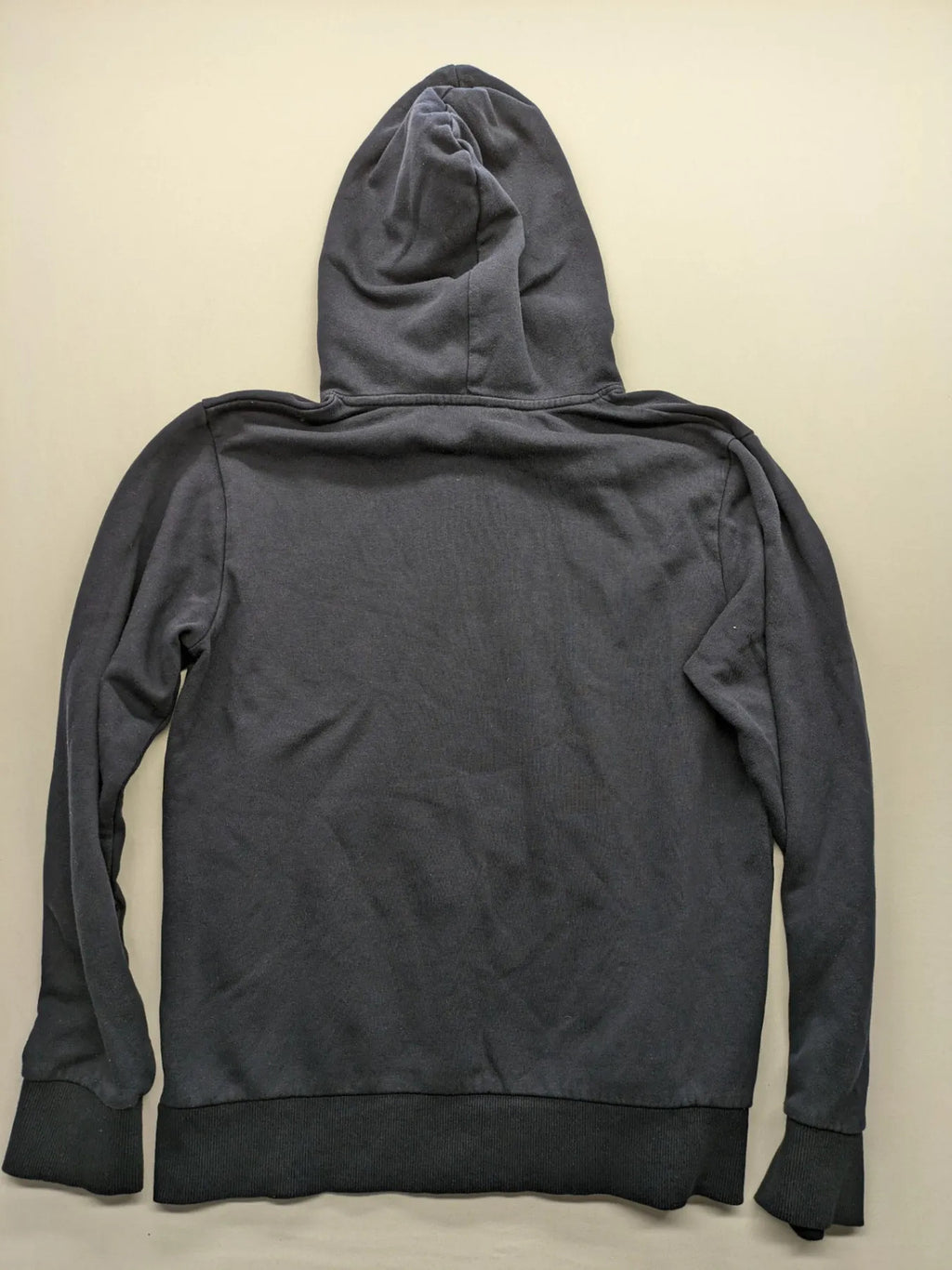 Tom Tailor multi hoodie with "Authentic Wear" logo print, drawstring hood, ribbed cuffs.