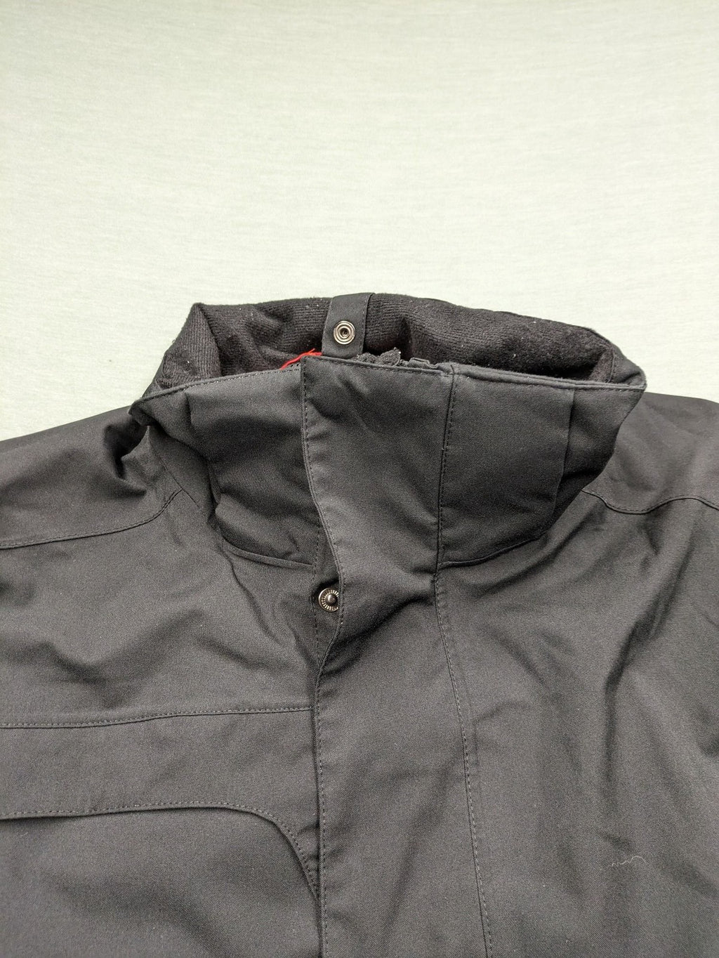 Fifty Five black outdoor jacket FIVE-TEX technology, full zip, stylish design.