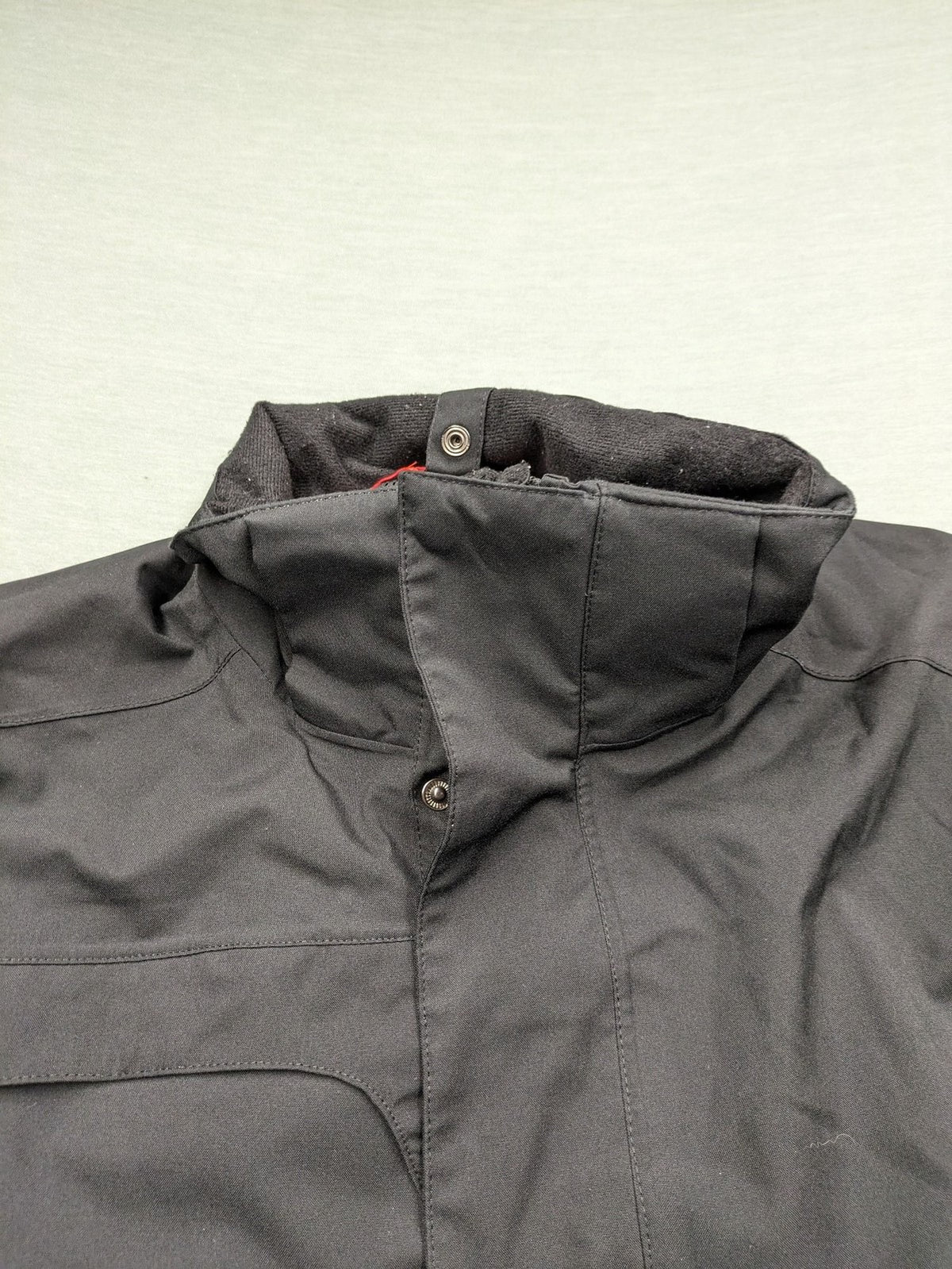 Fifty Five black outdoor jacket FIVE-TEX technology, full zip, stylish design.