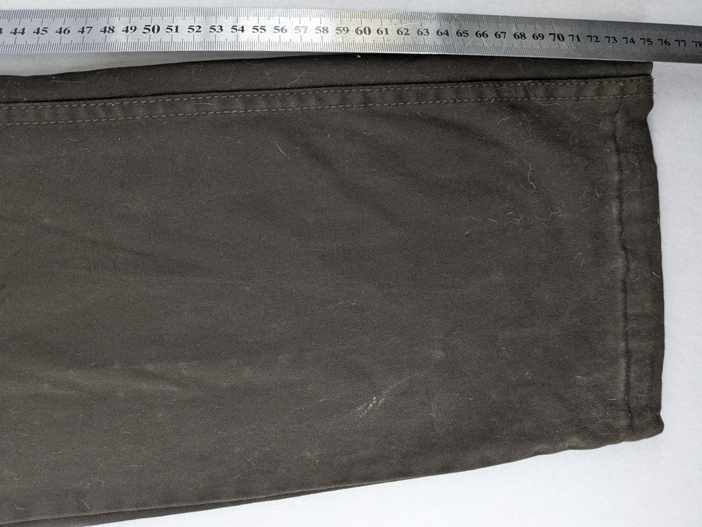 Paladino brown straight jeans five-pocket design stretch cotton fabric