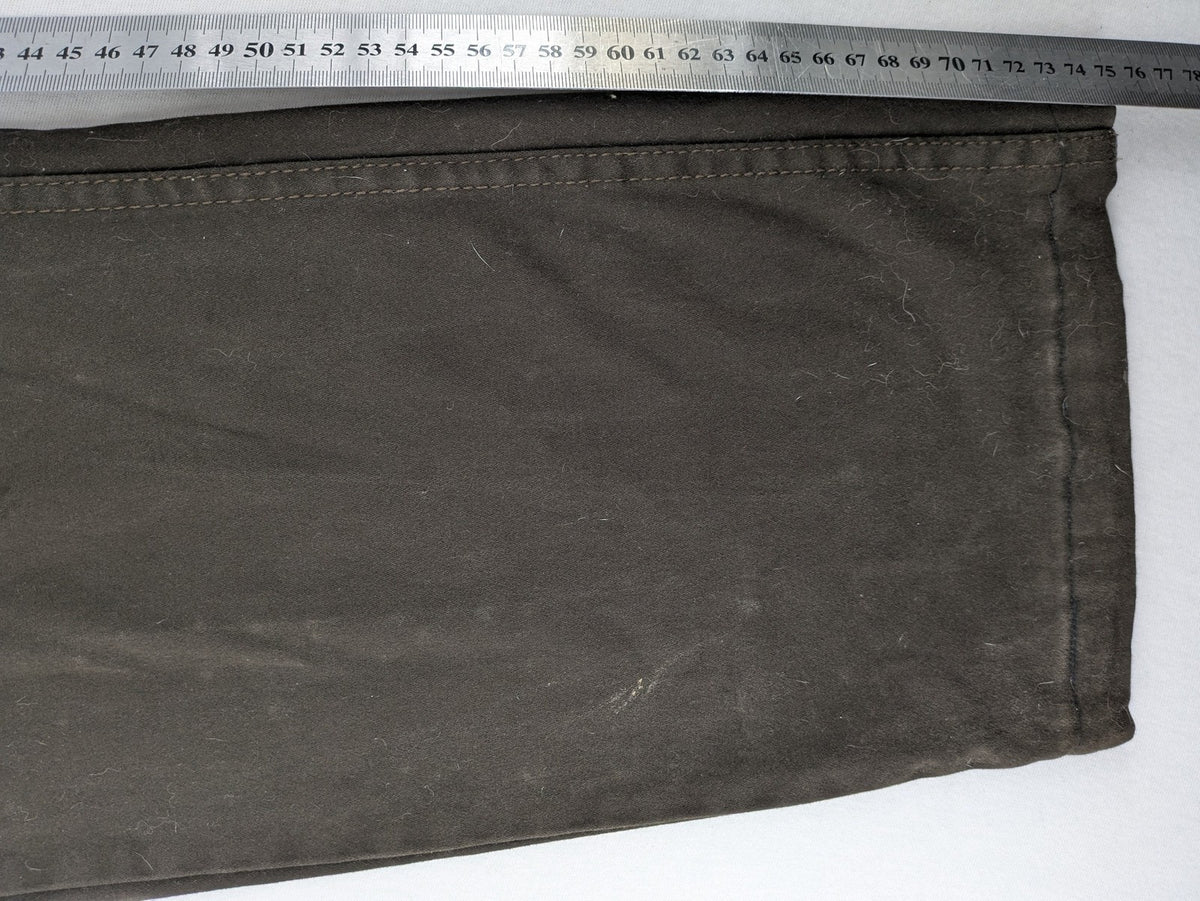 Paladino brown straight jeans five-pocket design stretch cotton fabric