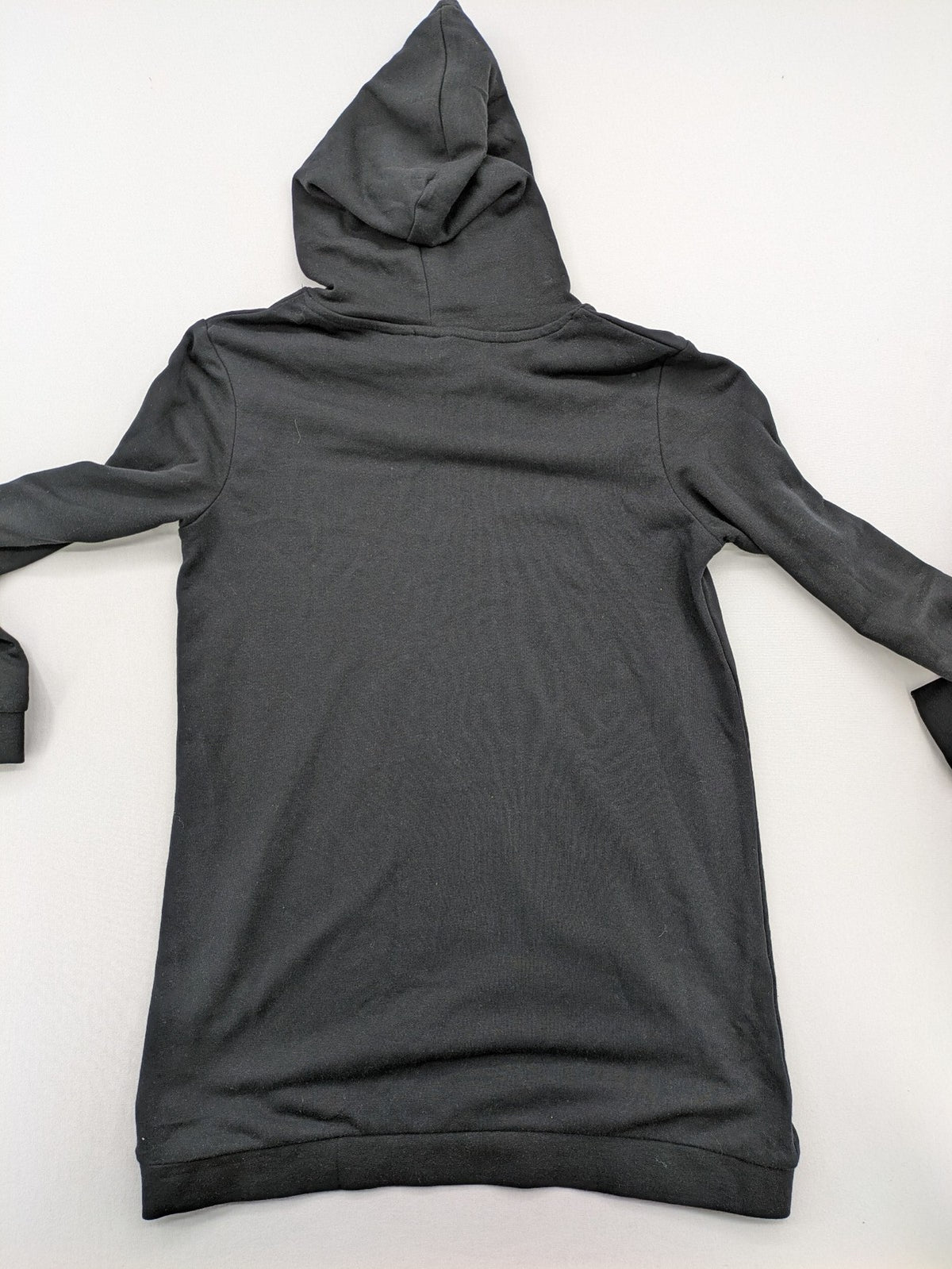 Crivit grey turtle neck jumper with subtle logo, longline tunic style, soft cotton blend.
