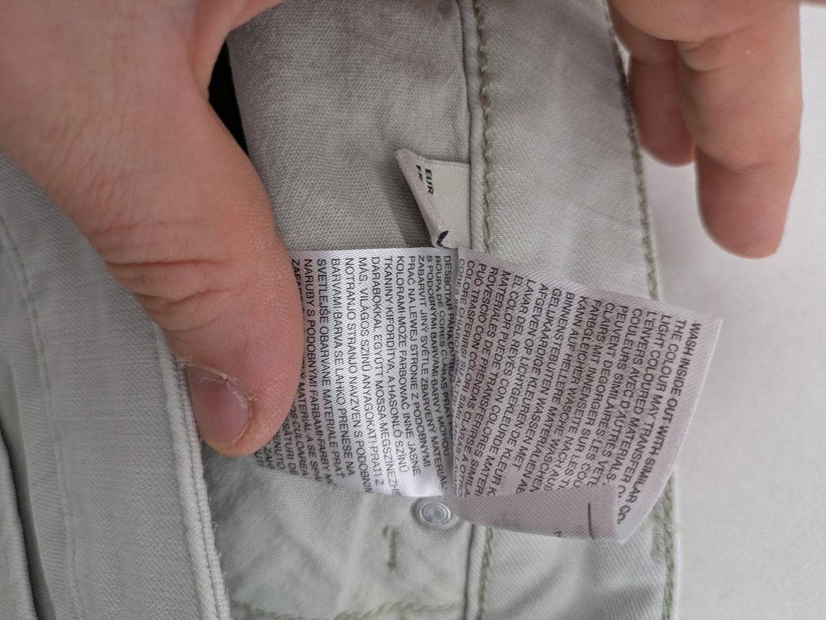 C&A grey slim fit straight jeans with classic 5-pocket design and zipper.