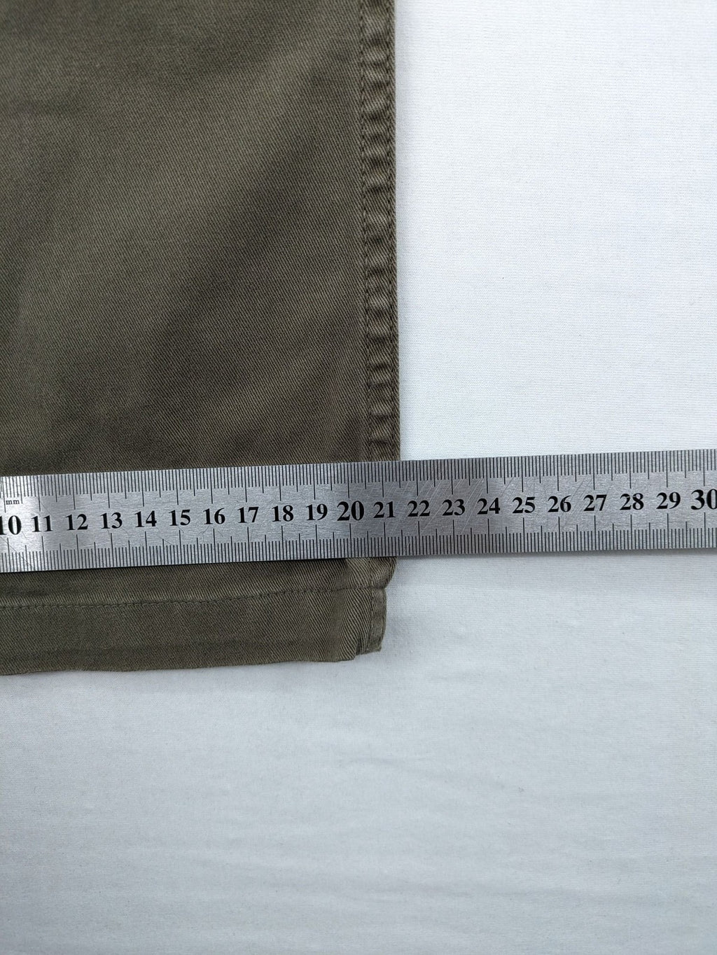 H&M khaki chino pants five-pocket design cotton stretch material