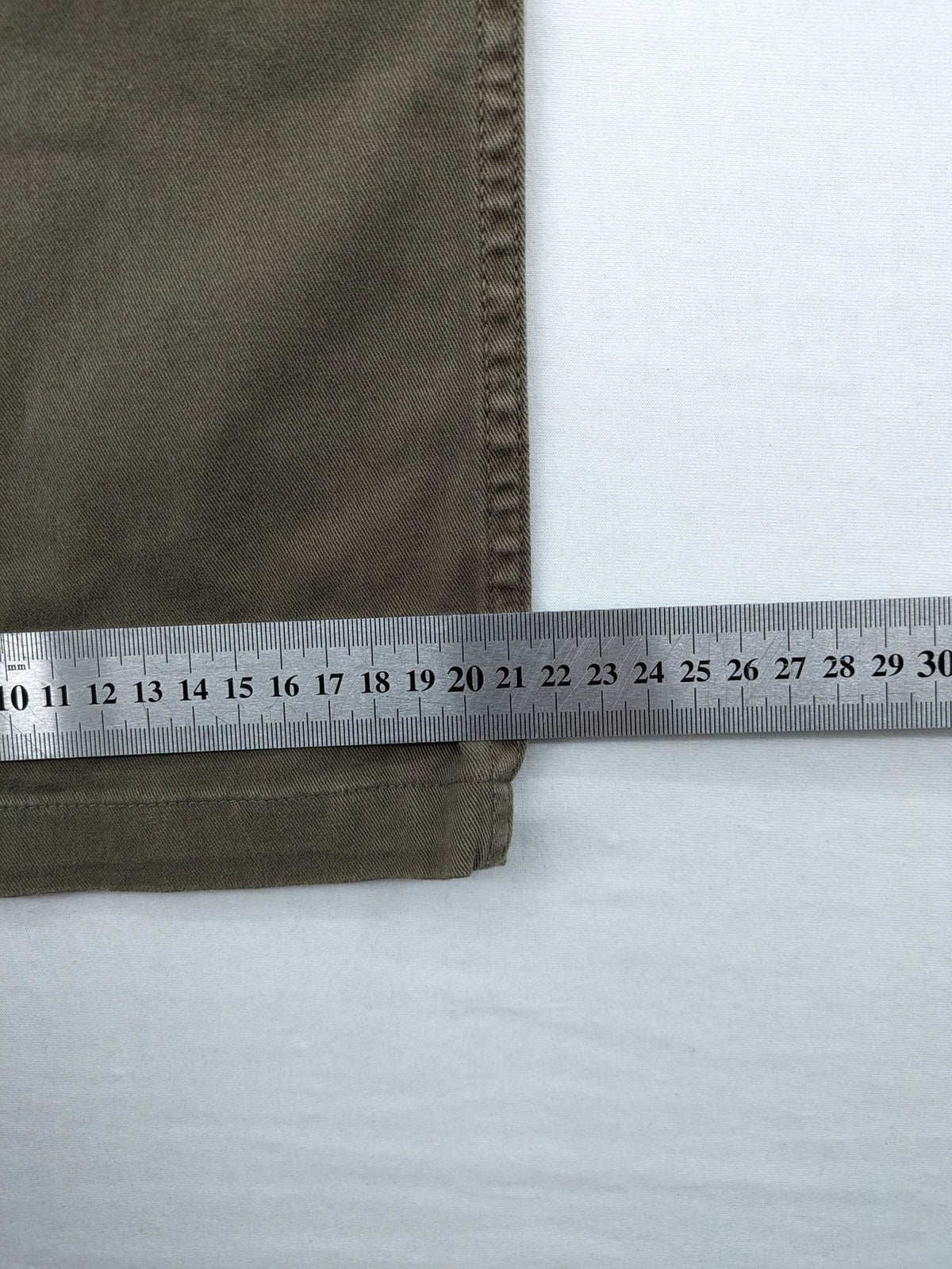 H&M khaki chino pants five-pocket design cotton stretch material