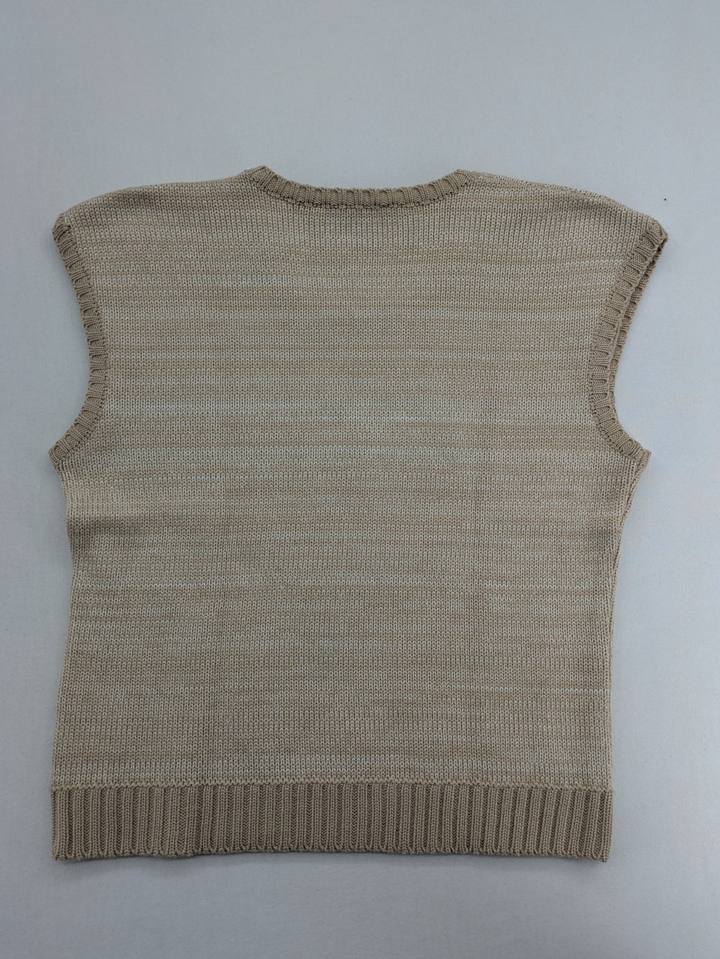 Pencini beige turtle neck jumper, sleeveless design, soft merino wool blend.