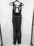 Hein Gericke black chaps with adjustable suspenders, made from durable Cordura and Kevlar.